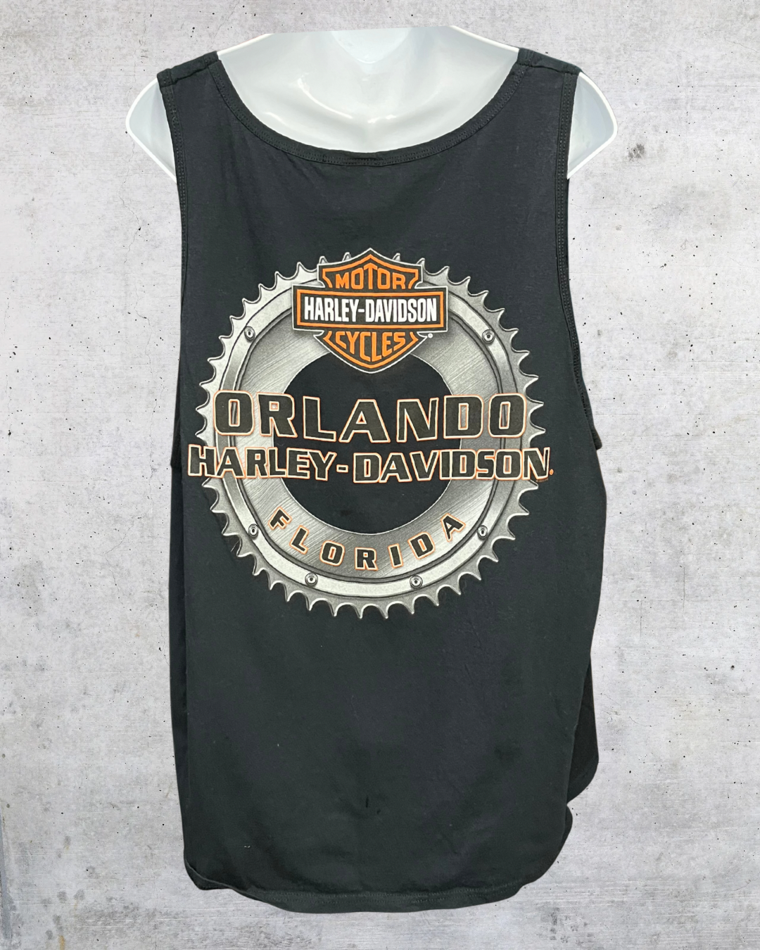 Orlando Harley Davidson Skull Tank
