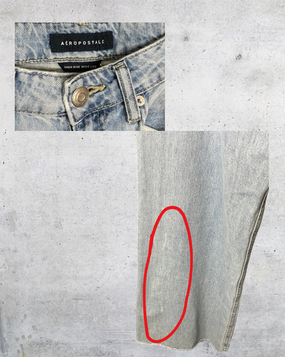 Aeropostale High-Rise Wide Leg Jeans