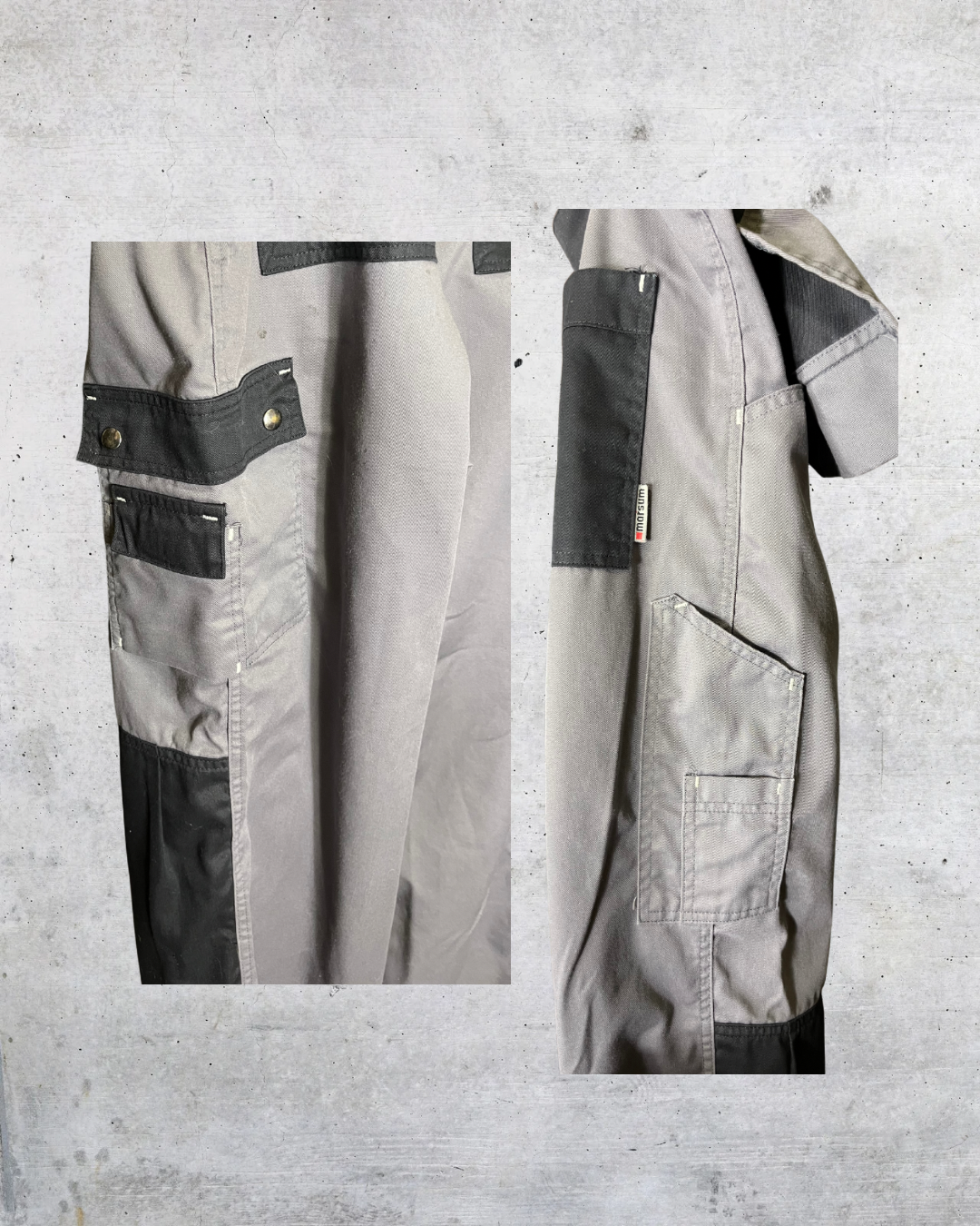 Marsum Two-Tone Utility Work Pants