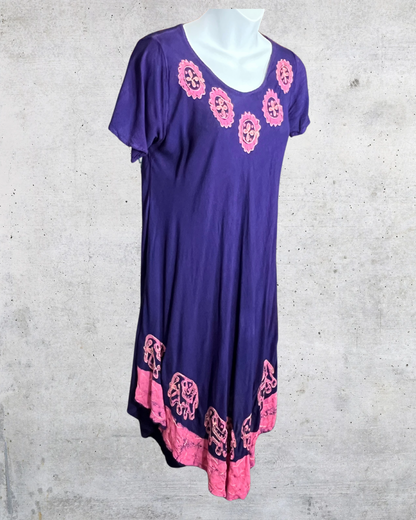 Jessica Taylor Elephant Hem Dress