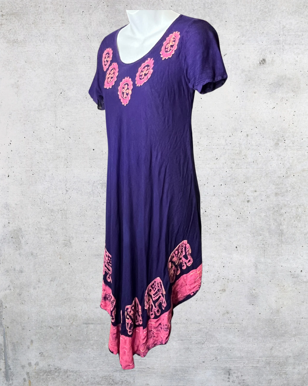 Jessica Taylor Elephant Hem Dress