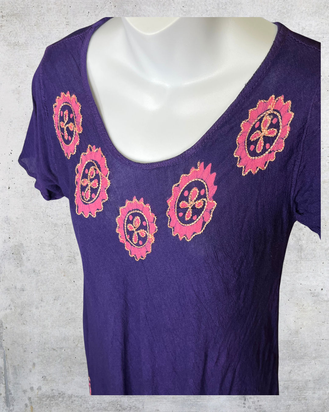 Jessica Taylor Elephant Hem Dress
