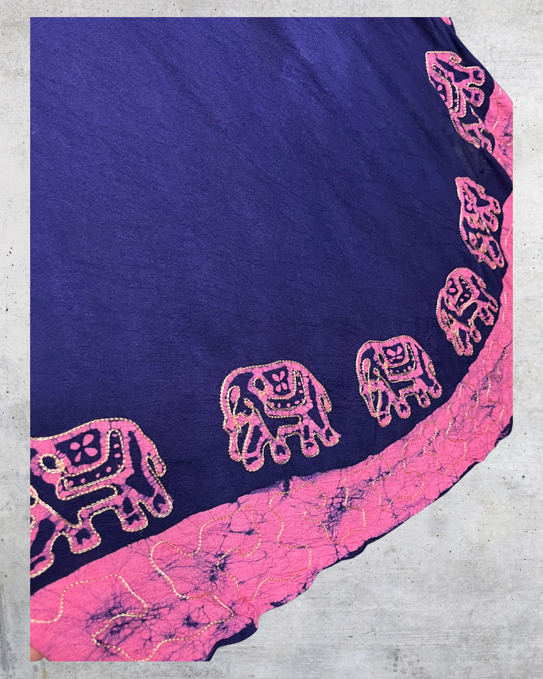 Jessica Taylor Elephant Hem Dress