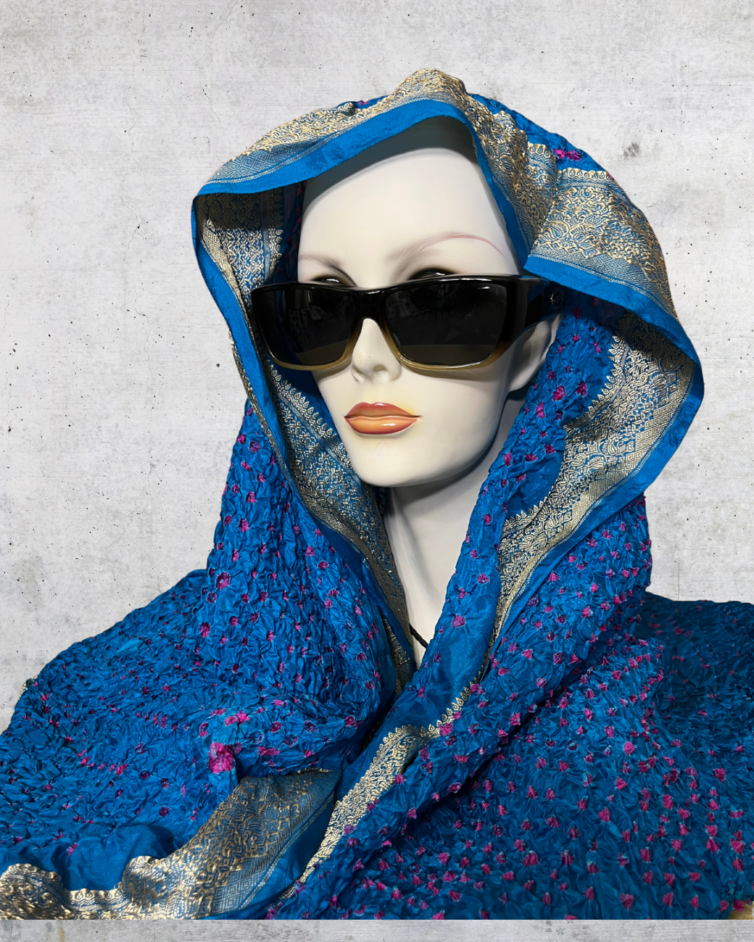 Mahavir Bandhani Silk Dupatta