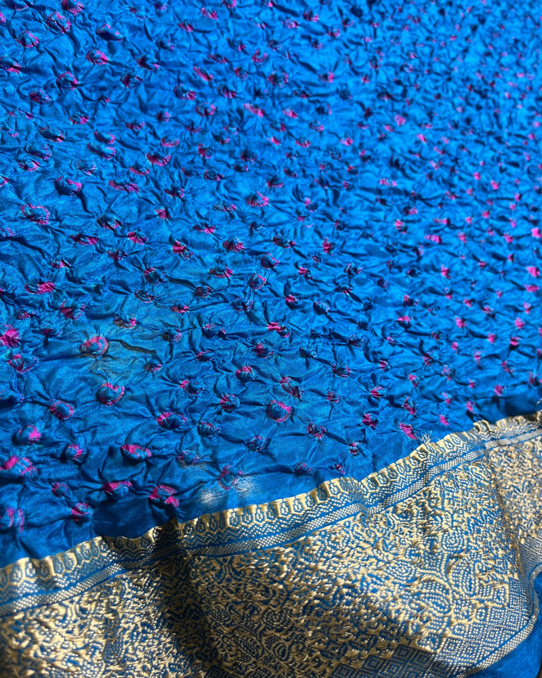 Mahavir Bandhani Silk Dupatta