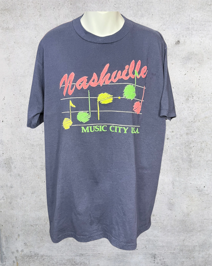 Neon Nashville Jerzees Tee