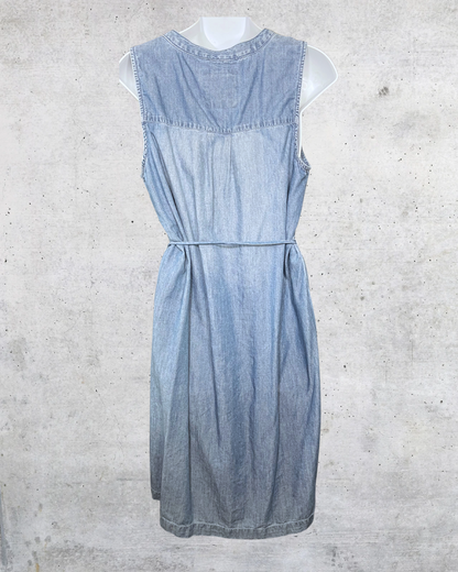 Indigo Ease Chambray Dress