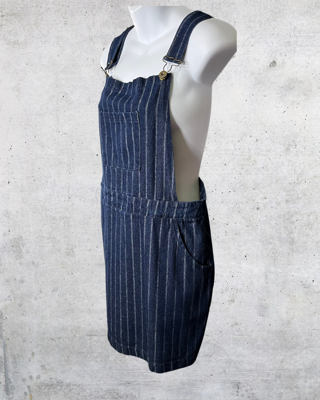 Umgee Denim Overall Dress
