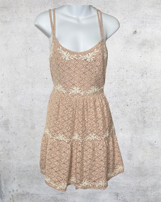 Lace Me Up Dress