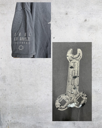 Super Distressed Vintage 90s Tool Wrench Graphic Tee