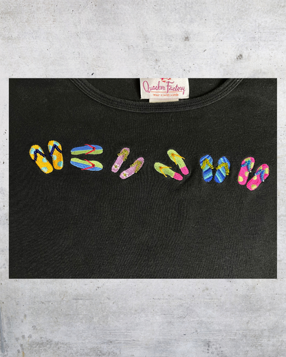 Quacker Factory Flip-Flop Tee