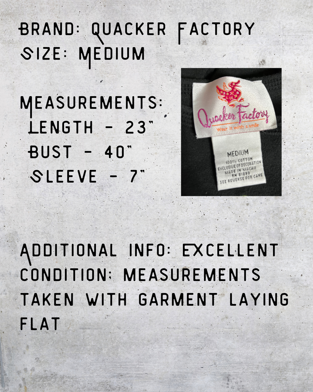 Quacker Factory Flip-Flop Tee