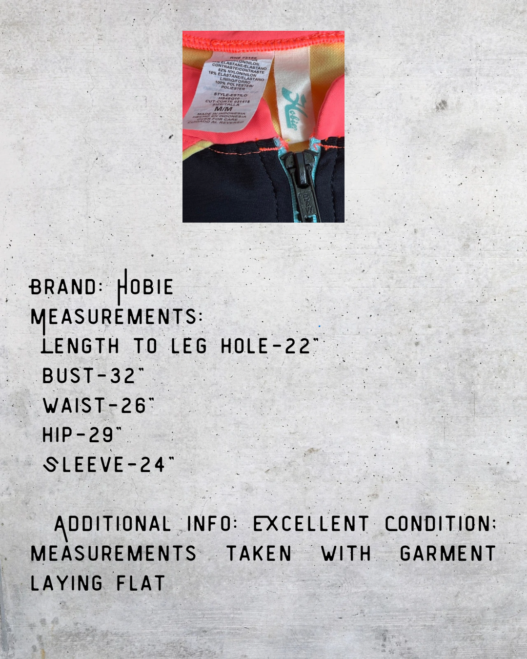 Hobie Neon Surf Suit – M