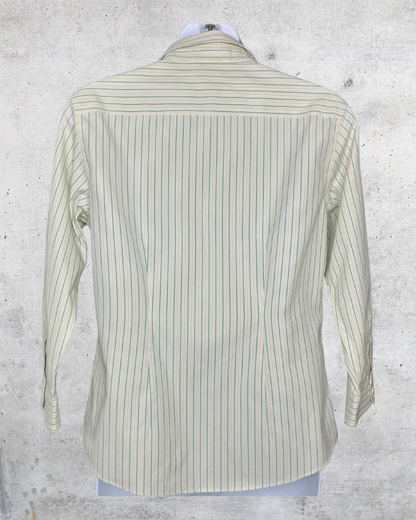 L.L. Bean Wrinkle Resistant Striped Button-Up Shirt – XS
