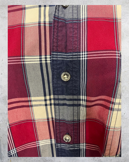 Carhartt Plaid Flannel Button-Up Shirt – XL