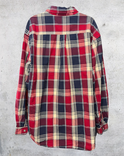 Carhartt Plaid Flannel Button-Up Shirt – XL