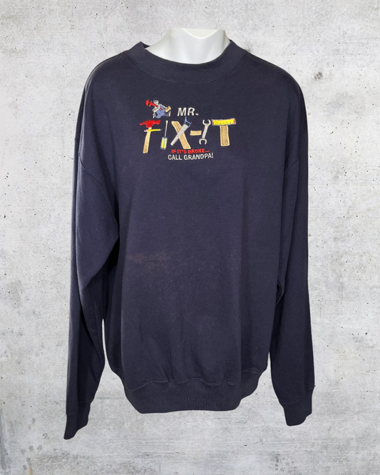 Mr. Fix-It Grandpa Sweatshirt -Large