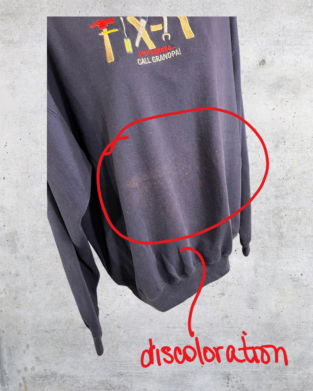 Mr. Fix-It Grandpa Sweatshirt -Large