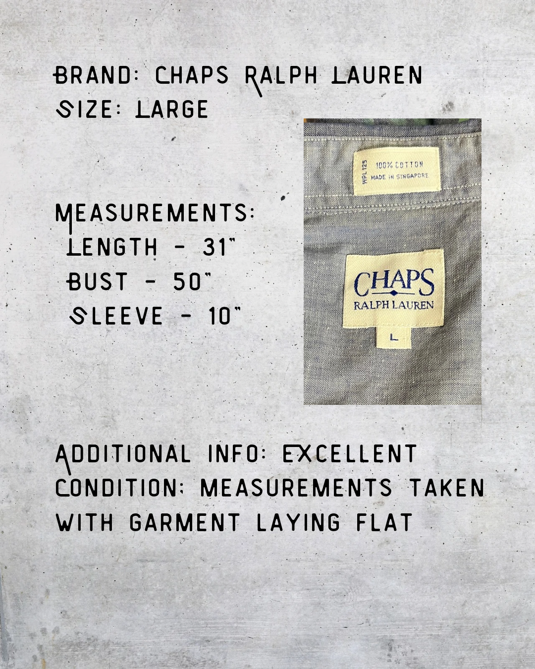 1990s Chaps Ralph Lauren Multicolor Striped Button-Up - Large