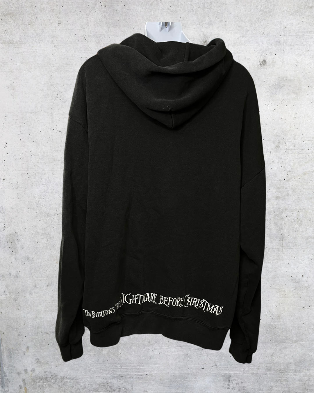 Jack Skellington Full-Face Zip Hoodie - XL