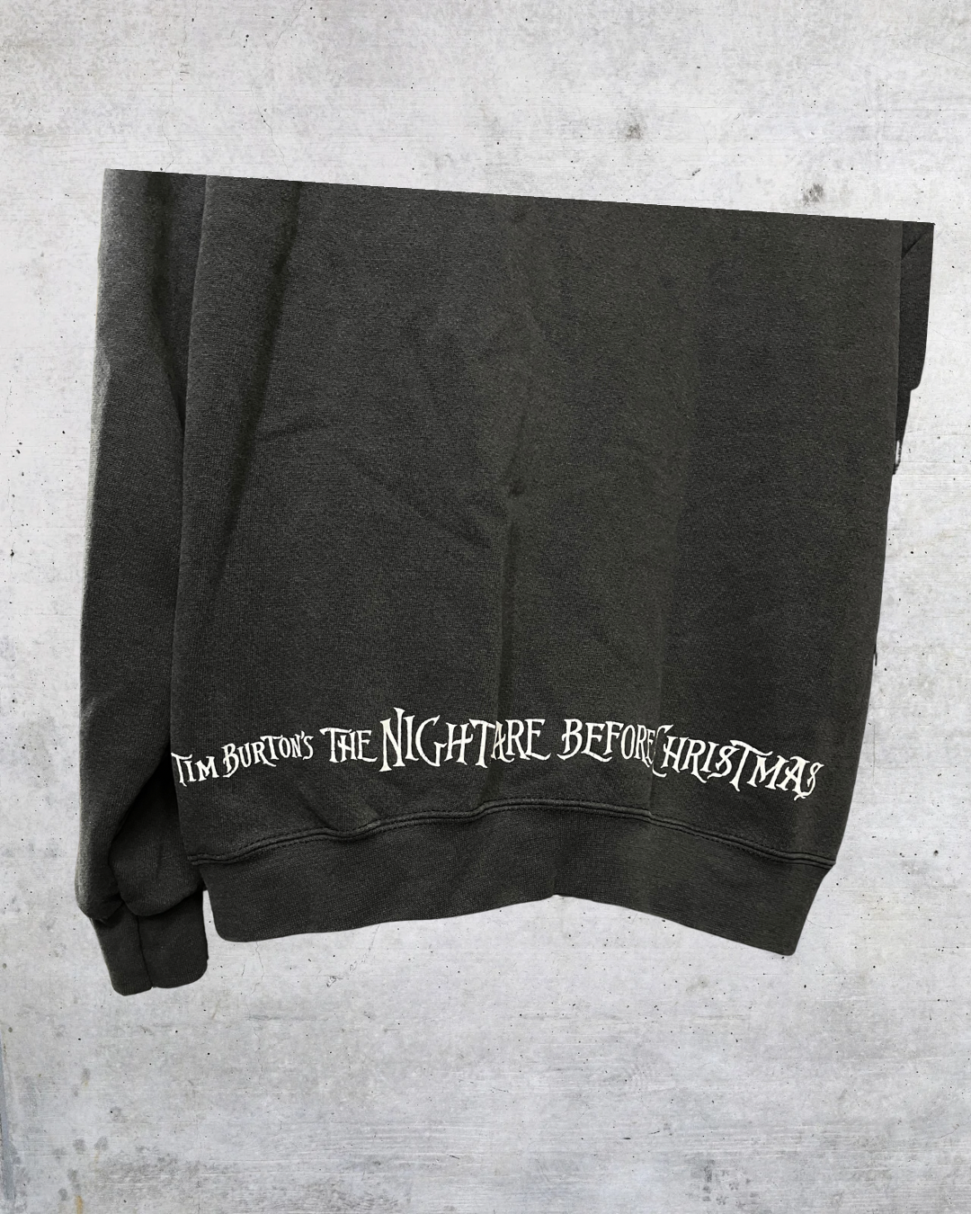 Jack Skellington Full-Face Zip Hoodie - XL