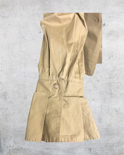 Bali Ruffle-Neck Button Blouse - Size 10