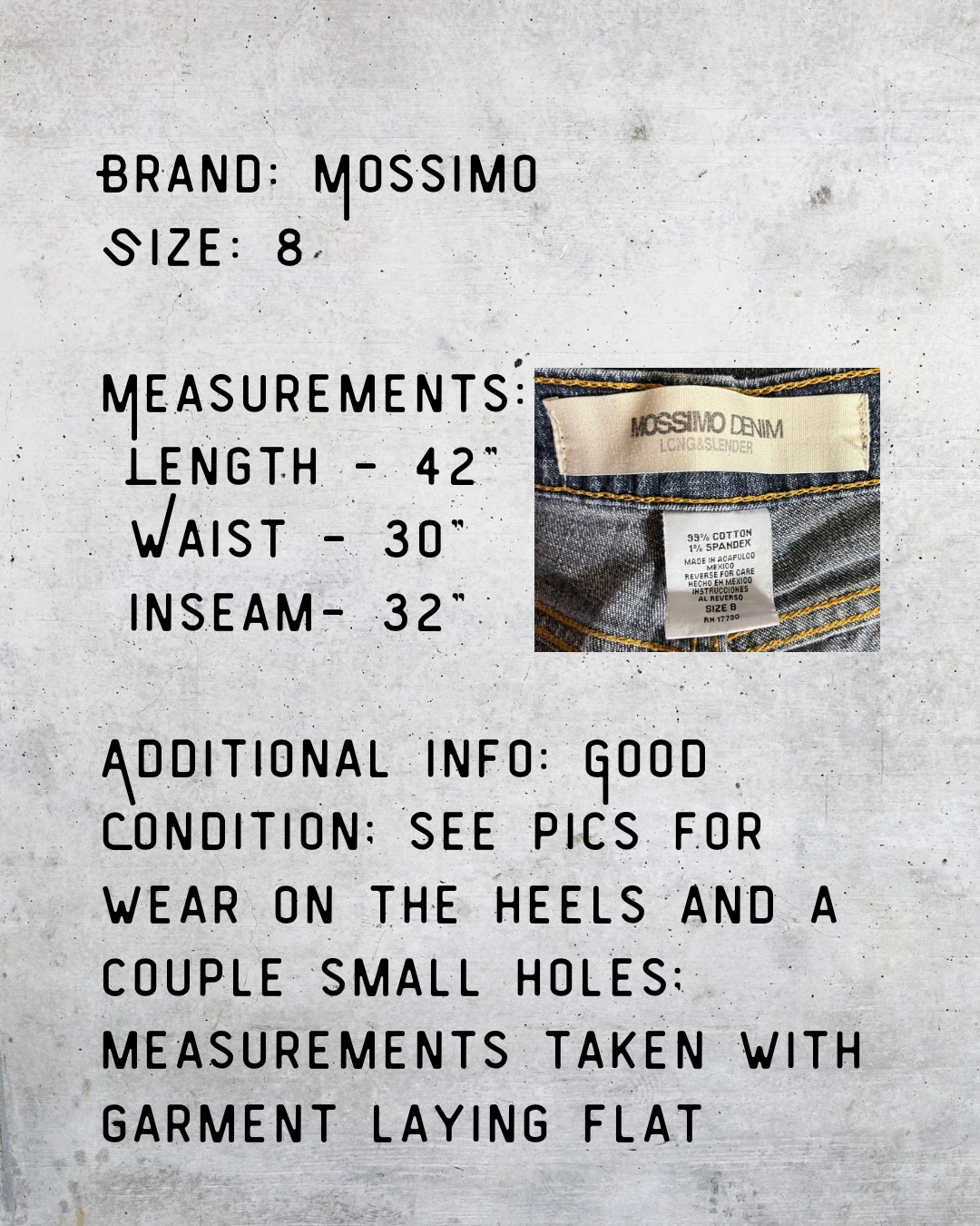 Mossimo Y2K Flare Jeans – Size 8