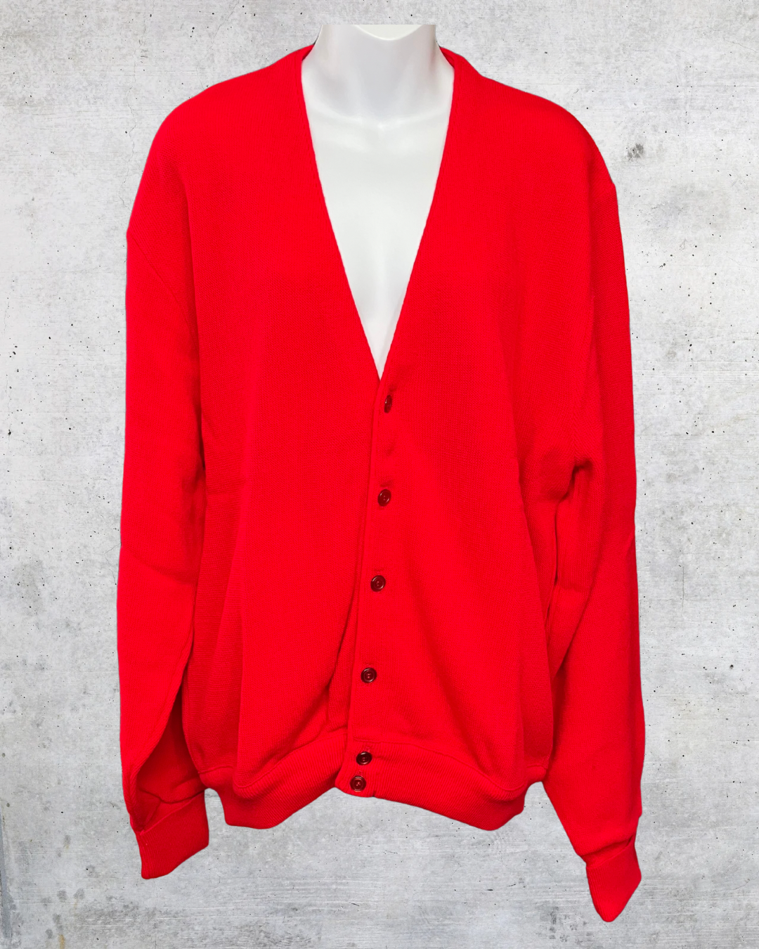 Idlebrook Red Button Cardigan – XL