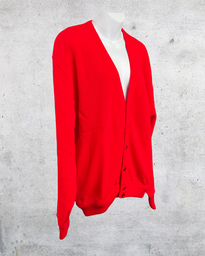 Idlebrook Red Button Cardigan – XL