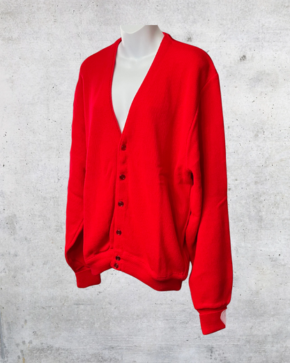 Idlebrook Red Button Cardigan – XL