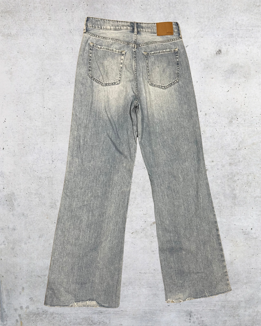 Aéropostale High-Rise Wide-Leg Jeans - Size 8