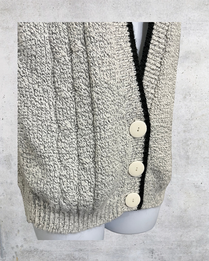 OHI Chunky Knit Sweater Vest – Large