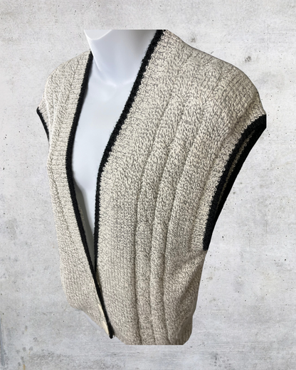 OHI Chunky Knit Sweater Vest – Large