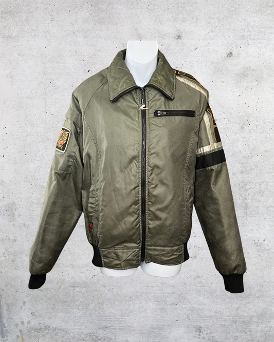 Vintage Honda Goldwing Bomber Jacket with Removable Liner – Medium