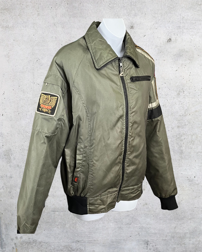 Vintage Honda Goldwing Bomber Jacket with Removable Liner – Medium