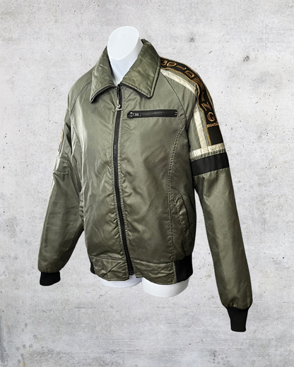 Vintage Honda Goldwing Bomber Jacket with Removable Liner – Medium