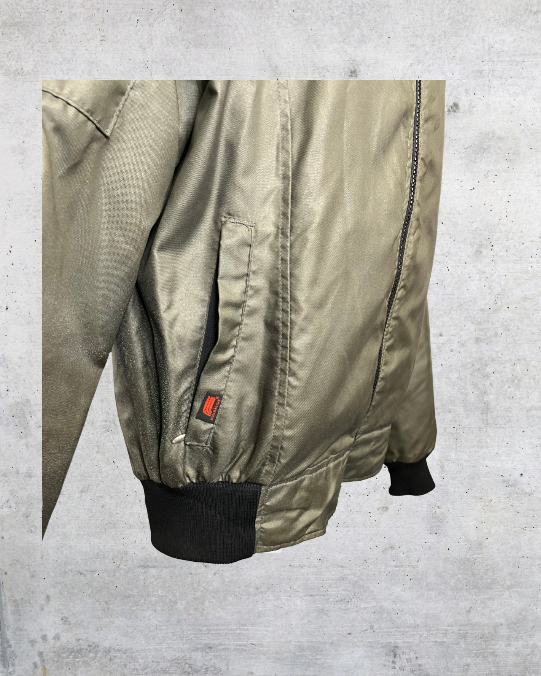 Vintage Honda Goldwing Bomber Jacket with Removable Liner – Medium