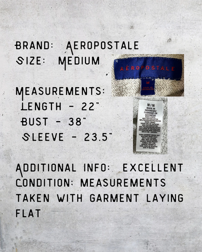 Aero 1987 Hoodie in Heather Gray - Medium