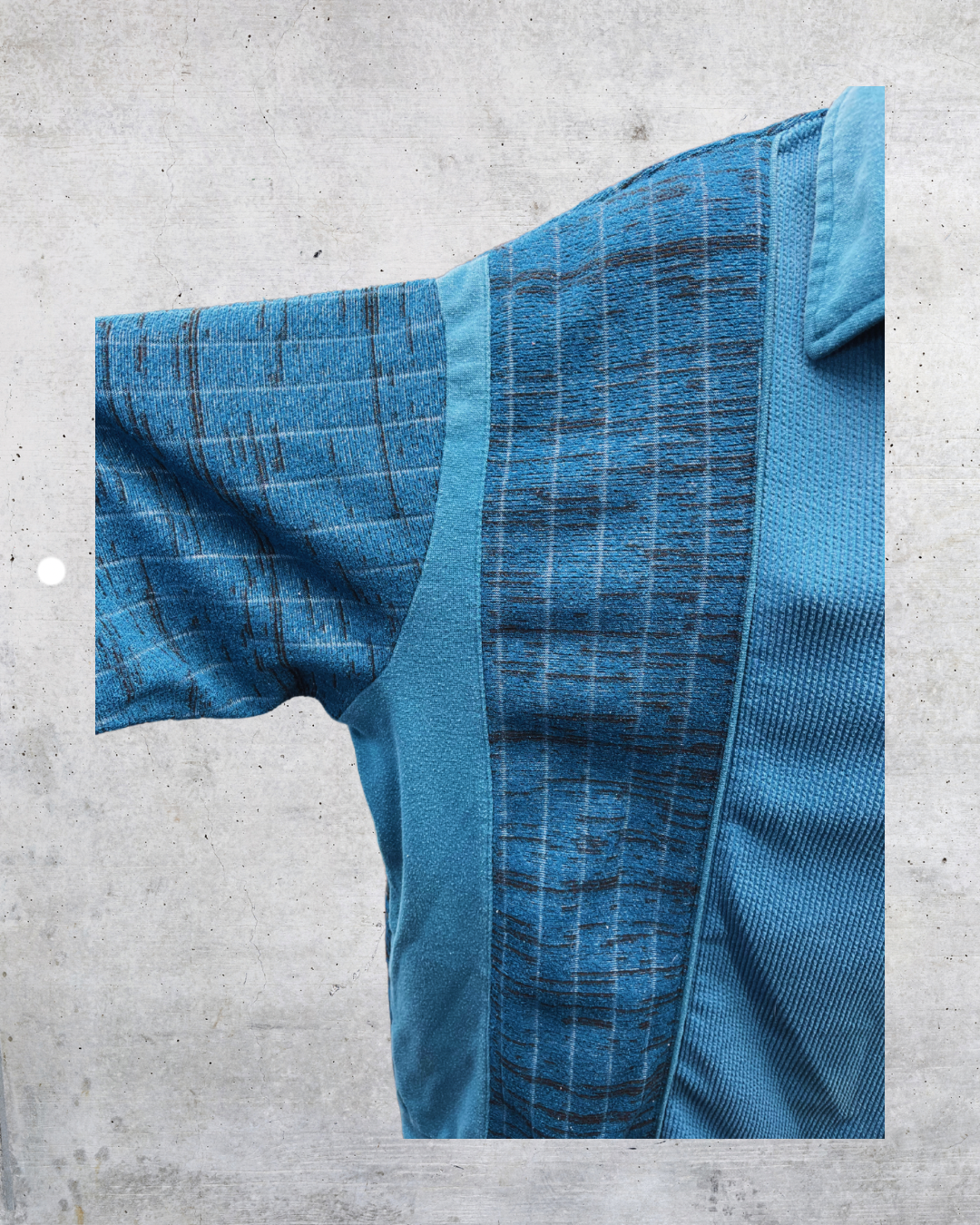 Casual Joe Textured Blue Pullover Sweatshirt – Large