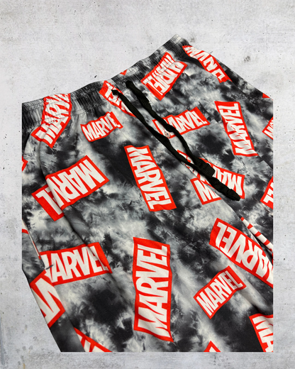 Marvel All-Over Logo Lounge Pants – Medium