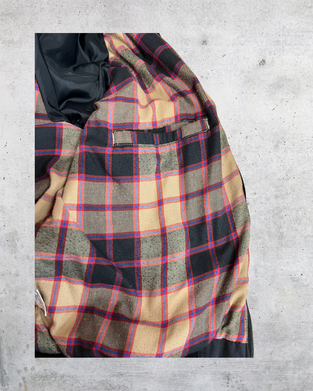 Vintage Sears Roebuck & Co. Plaid-Lined Workwear Jacket - XXL
