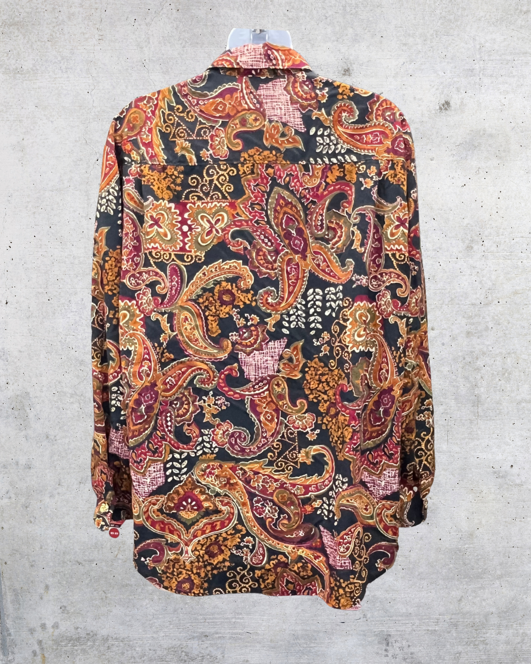 90s Vintage BonWorth Paisley Blouse - Medium