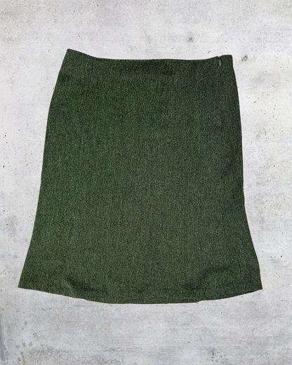Southern Lady Olive Green Skirt - Size 16