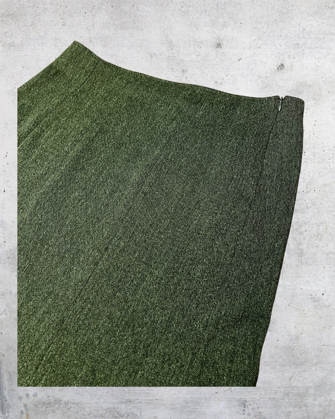 Southern Lady Olive Green Skirt - Size 16