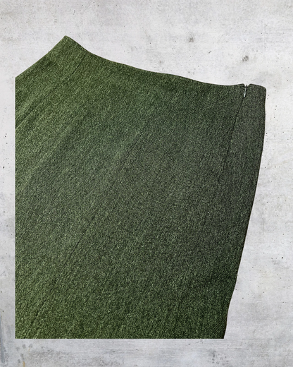 Southern Lady Olive Green Skirt - Size 16