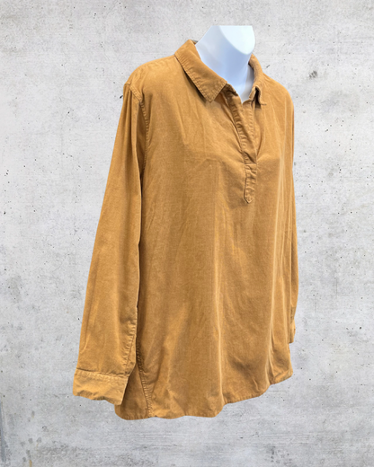 Camel Corduroy Pullover – XL