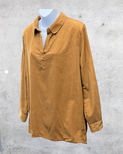 Camel Corduroy Pullover – XL
