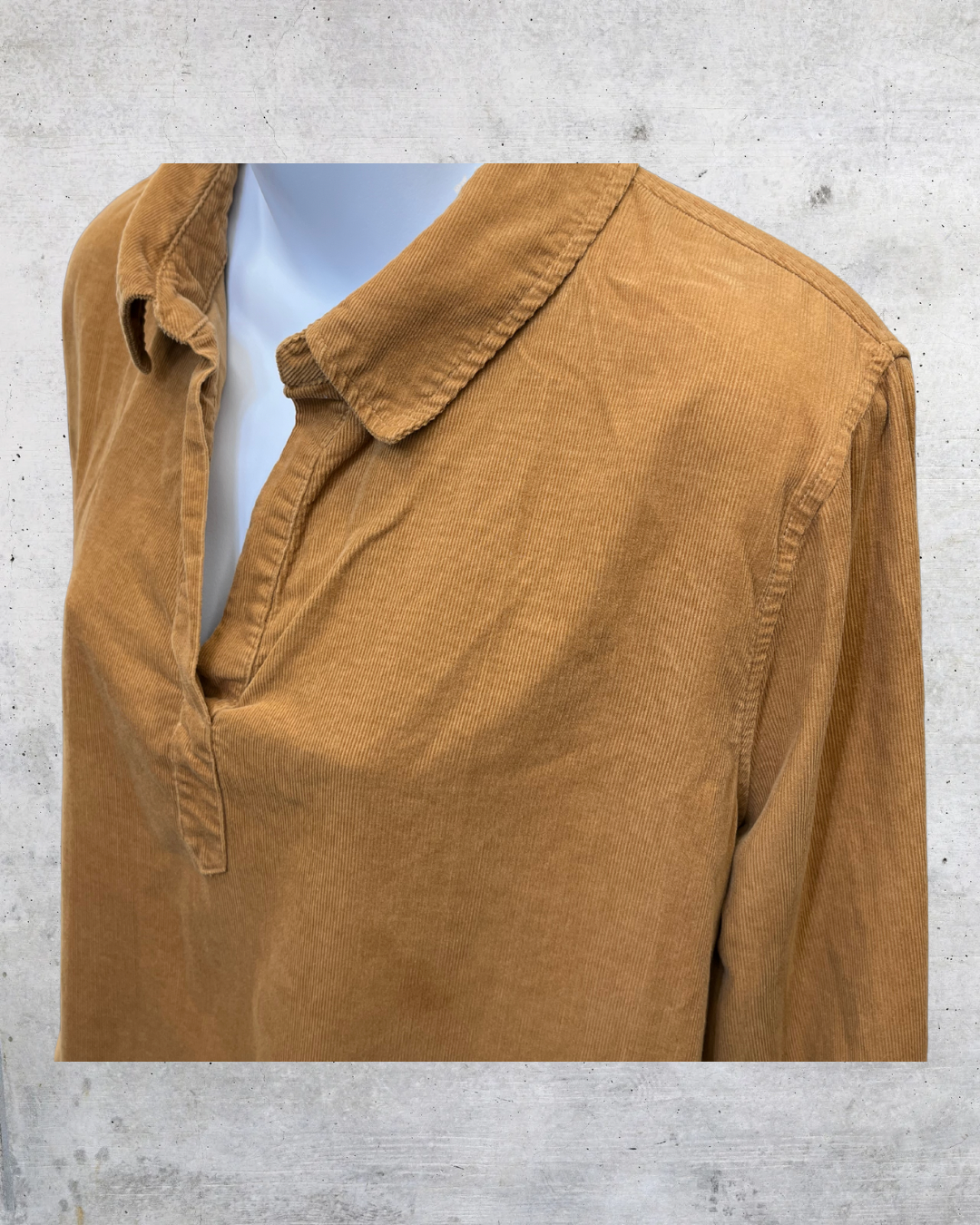 Camel Corduroy Pullover – XL