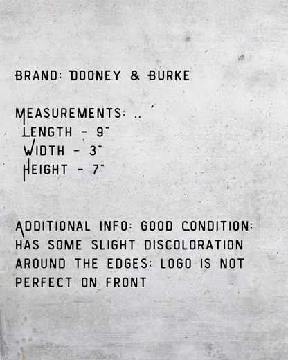 Vintage Dooney & Bourke Pebbled Leather Crossbody Bag