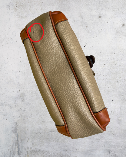 Vintage Dooney & Bourke Pebbled Leather Crossbody Bag